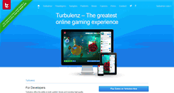 Desktop Screenshot of biz.turbulenz.com